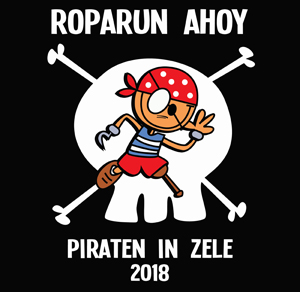 Logo Roparun - Piraten in Zele